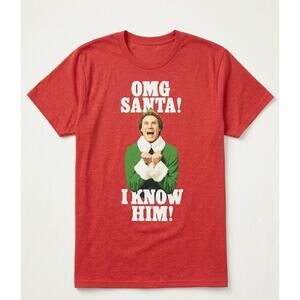 NWT "Elf" Movie Graphic T-Shirt - Buddy the Elf "OMG Santa!" XXL